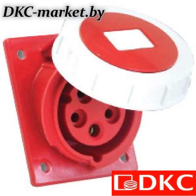 DISF440325 Розетка скрытой установки, с наклоном IP67 32A 3P+E+N 400V