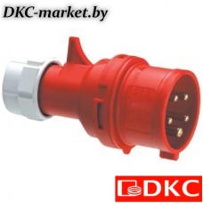 DISP020163 Вилка кабельная IP44 16A 2P+E 230V