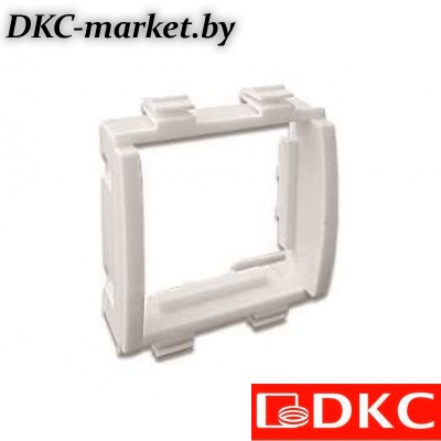 F0000L Каркас под 2 модуля 45х45, белый
