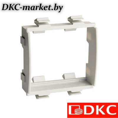 F1000A Каркас под 2 модуля "Viva", серый