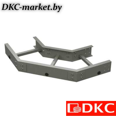 GLG91040 Угол горизонтальный 90° 100x400 R300, стеклопластик