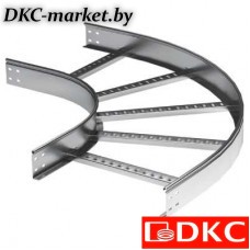 LC1660INOX Угол горизонтальный 90º 100x600 R-600, нержавеющий