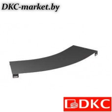 LK0260ZL Крышка на угол горизонтальный 45º, осн.200, R600, цинк-ламельная
