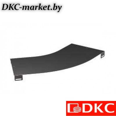LK0330INOX Крышка на угол горизонтальный 45º, осн.300, R-300, нержавеющая