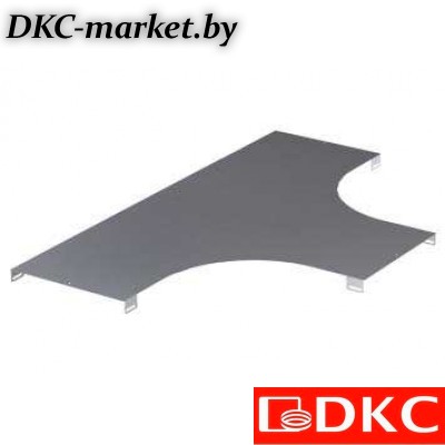 LK0603ZL Крышка на Т-ответвитель, осн.600, R300, цинк-ламельная