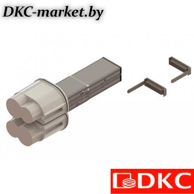 LTC25DFED3AA000 Питающий элемент + заглушка, тип 1, Cu, 2P/4P, 25A