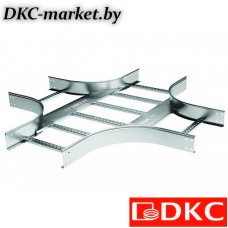 LX1605HDZ X-ответвитель 100х500 R-600, горячий цинк