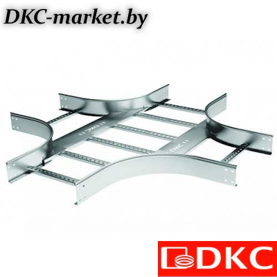 LX1605HDZ X-ответвитель 100х500 R-600, горячий цинк