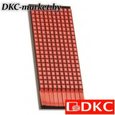 MKF999RS2 Маркер для кабеля сечением 1,5-2,5 мм пустой красный