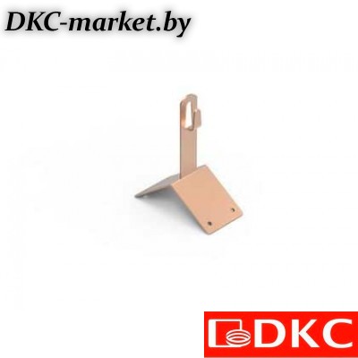 ND2202CU Угловой коньковый зажим, 100мм, медь