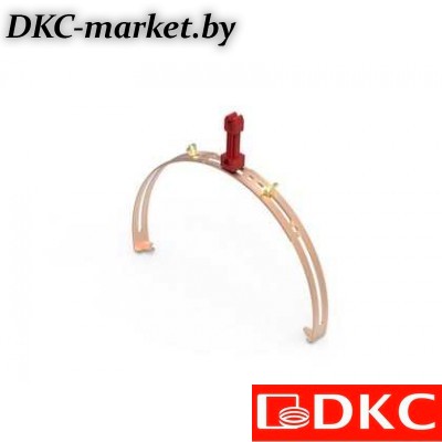 ND2204CU Коньк.рег. зажим с пласт. держ., медь