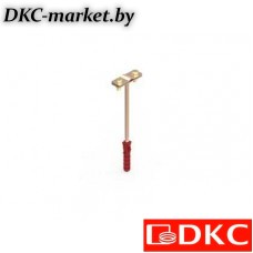 ND2307CC Фасадный держатель, 100мм, омеднение