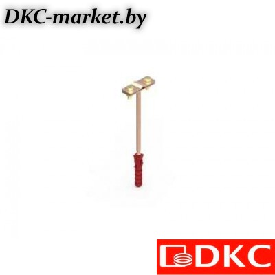 ND2307CC Фасадный держатель, 100мм, омеднение