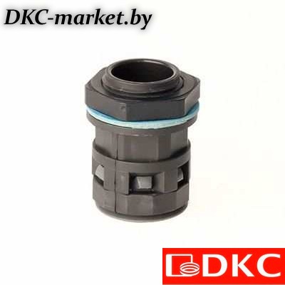 PACM17M25N Монтажный комплект муфта труба-коробка DN 17 мм, М25х1,5, полиамид, цвет черный