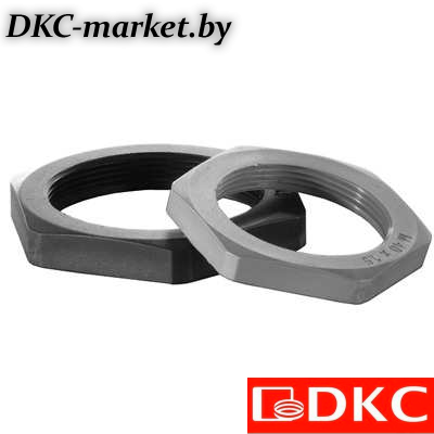 PAGM25N Гайка М25х1,5, полиамид, цвет черный