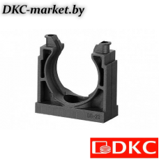 PAS23N Держатель DN 23 мм, полиамид, цвет черный