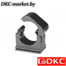 PASW07N Держатель с крышкой DN 7 мм, полиамид, цвет чёрный