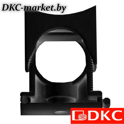 PASW3648N Держатель раздвижной с крышкой DN 36-48 мм, полиамид, цвет чёрный