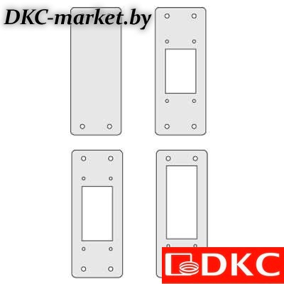 R5AD2416 Заглушки для пром. панелей, переходник 24/16, 1 упаковка - 4шт.
