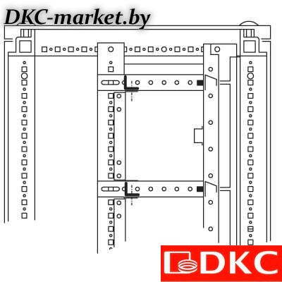 R5FCP60 Объединительные панели для секций шкафов DAE/CQE, 600мм, 1 упаковка - 5шт.
