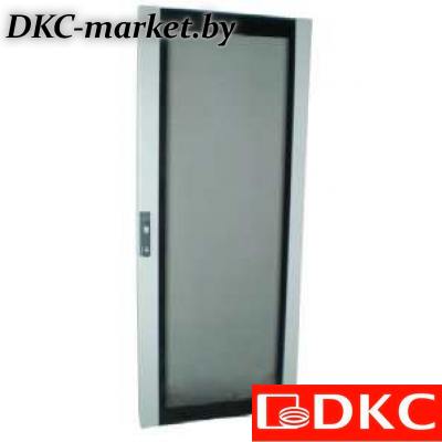 R5ITCPTED1880 Дверь с ударопрочным стеклом для IT корпусов CQE 1800 x 800 RAL7011