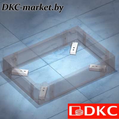R5KFP01 Комплект пластин для фиксации цоколя к полу, 1 упаковка - 4шт.