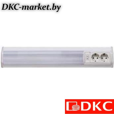 R5LAS08 Люминисцентный светильник 8 Вт, с 2-мя розетками, 220 В