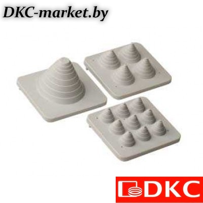 R5MP04 Кабельный ввод  - мембранный, 4х21мм  - кол-во отверстий=4, макс. диаметр=21мм, 1 упаковка - 20 шт.