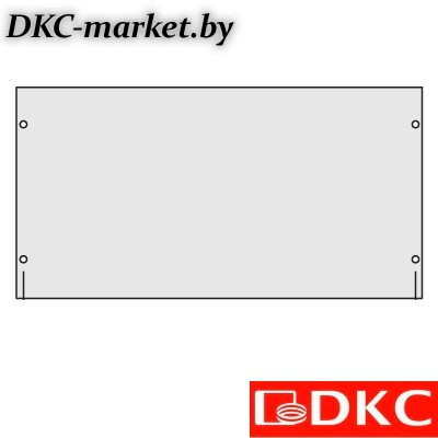 R5PRK6 Заглушка 19" 6 U для IT корпусов CQE RAL7035