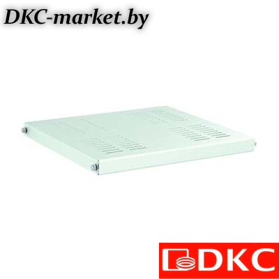 R5RFLIT100B Полка стационарная перфорированная "L" профиль для 1000 RAL9005