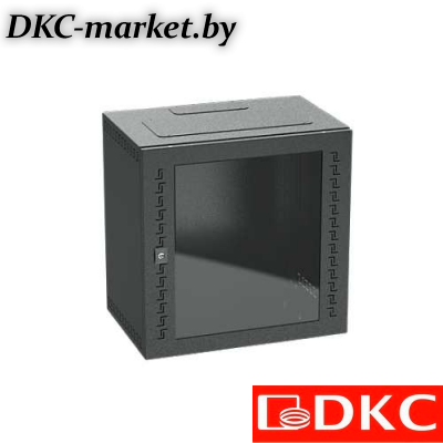 R5STI0940GSB Шкаф телекоммуникационный навесной, 9 U (500х600х400) дверь стекло,RAL9005