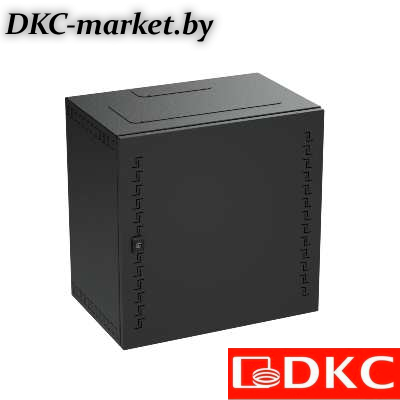 R5STI1240MTB Шкаф телекоммуникационный навесной, 12 U (600х600х400) дверь метал,RAL9005