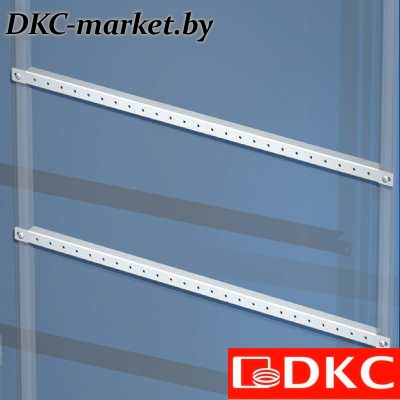 R5TPE80 Рейки горизонтальные, дверная, для шкафов CQE Ш=800мм, 1 упаковка - 10 шт.