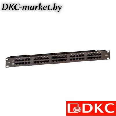 RN3PP501BK Патч-панель телефонная 19",1U,CAT3, 50 портов RJ45