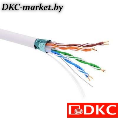 RN5EFULS3WH Информационный кабель экранированный F/UTP 4х2 CAT5E, LSZH, белый