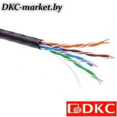 RN5EUUPE3BK Информационный кабель неэкранированый U/UTP 4х2 CAT5E, PE, Черный