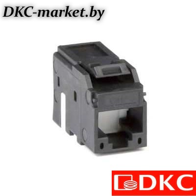 RNK5EUBK Модуль  Keystone RJ45 CAT5E не экранированный, черный