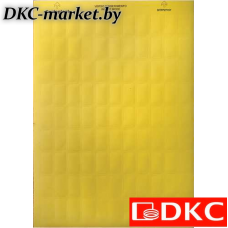 SITFP1020W Табличка маркировочная, полиэстер 10х20мм. белая