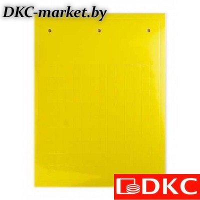 TAF128AY Табличка эластичная. Клейкое основание. Винил. Желтый