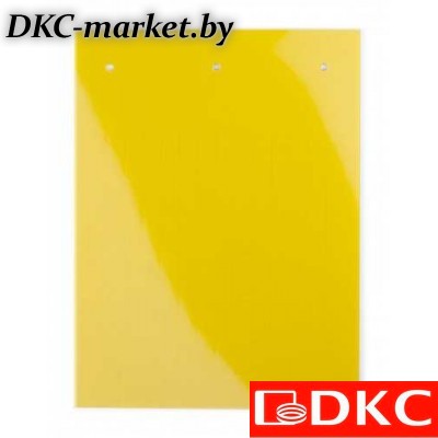 TAS159AY Табличка полужесткая. Клейкое основание. ПВХ-0,5. Желтая