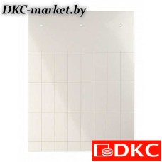 TAS3515M Табличка полужесткая. Установка в держатель. Для маркировки модульного оборудования. ПВХ-0,5. Серебристый