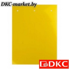 TAS6715Y Табличка полужесткая. Установка в держатель. ПВХ-0,5. Желтая