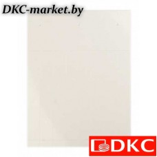 TAS8715W Табличка полужесткая. Установка в держатель. Для маркировки модульного оборудования. ПВХ-0,5. Белый