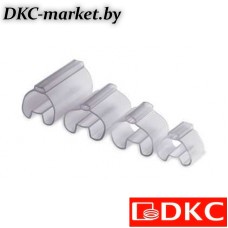 TUB1203FL Трубочка прозрачная для гибкой маркировки, 4,0-7,0 мм, длина 12 мм.