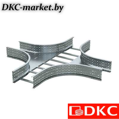 ULX614ZL Х-ответвитель лестничный 100х400, цинк-л