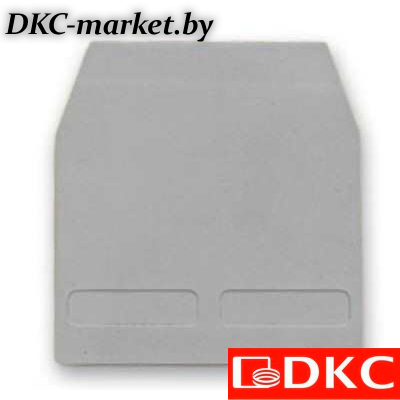 ZCB061GR-RET CBC.2-10/PTGR, торцевой изолятор серый на СВС2- 10