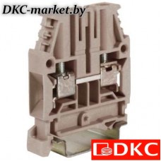 ZCBC06GR CBC.6GR(Ex), проходной зажим серый 6 кв.мм