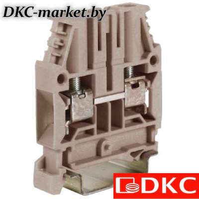 ZCBC06GR CBC.6GR(Ex), проходной зажим серый 6 кв.мм