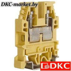 ZCBX34 CBD.6(Ex)i, проходной зажим синий 6 кв.мм