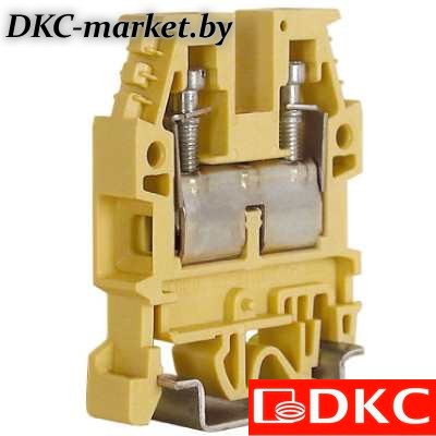 ZCBX34 CBD.6(Ex)i, проходной зажим синий 6 кв.мм